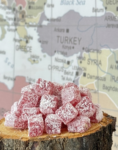 Narlı Çifte Kavrulmuş Fıstıklı Lokum